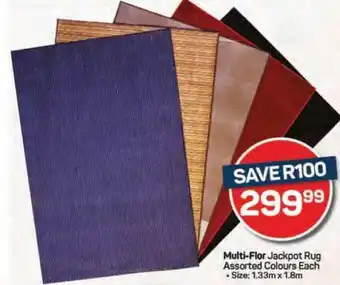 Pick n Pay Hypermarket Multi-Flor Jackpot Rug offer