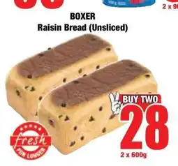 Boxer BOXER Raisin Bread (Unsliced) offer