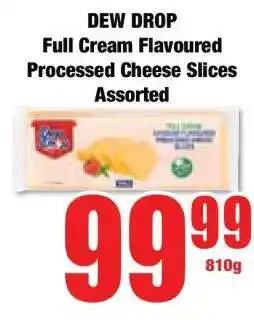 Boxer DEW DROP Full Cream Flavoured Processed Cheese Slices Assorted offer