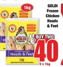 Boxer GOLDI FROZEN CHICKEN HEADS & FEET offer