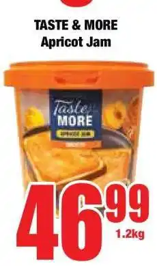Boxer TASTE & MORE Apricot Jam offer