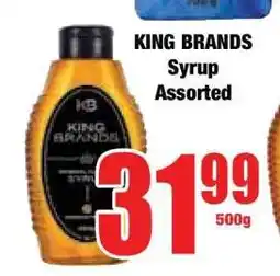 Boxer KING BRANDS Syrup Assorted offer
