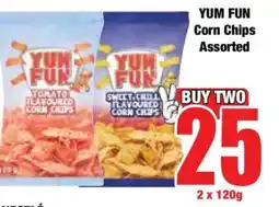 Boxer YUM FUN Corn Chips Assorted offer