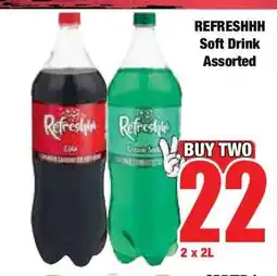 Boxer REFRESHHH Soft Drink Assorted offer