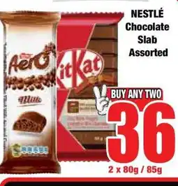 Boxer NESTLÉ Chocolate Slab Assorted offer