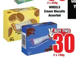 Boxer WHEELS Cream Biscuits Assorted offer