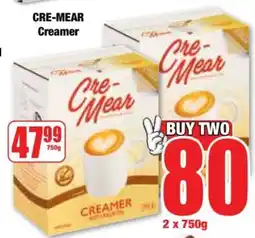 Boxer CRE-MEAR Creamer offer