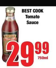 Boxer BEST COOK Tomato Sauce offer