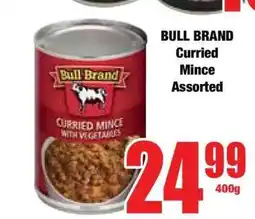 Boxer BULL BRAND Curried Mince Assorted offer