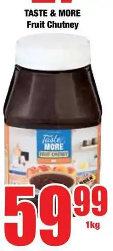 Boxer TASTE & MORE Fruit Chutney offer