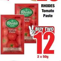 Boxer RHODES TOMATO PASTE offer