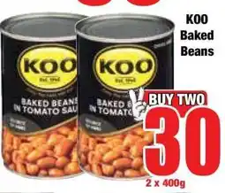 Boxer KOO Baked Beans offer