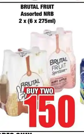 Boxer BRUTAL FRUIT Assorted NRB offer