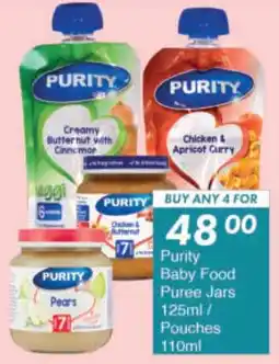 President Hyper Purity Baby Food Puree Jars/ Pouches offer
