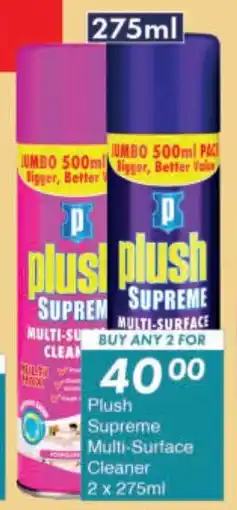 President Hyper Plush Supreme Multi-Surface Cleaner offer