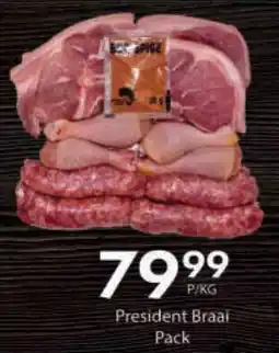 President Hyper President Braai Pack offer