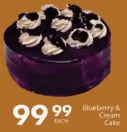 President Hyper Blueberry & Cream Cake offer