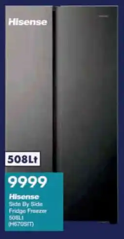 President Hyper Hisense Side By Side Fridge Freezer offer
