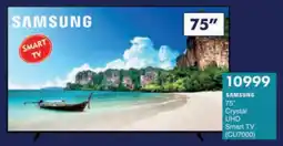 President Hyper SAMSUNG 75" Crystal UHD Smart TV offer