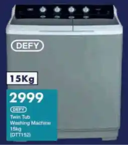 President Hyper DEFY Twin Tub Washing Machine offer