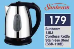 President Hyper Sunbeam Cordless Kettle Stainless Steel offer