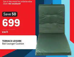 Makro TERRACE LEISURE Bali Lounger Cushion offer