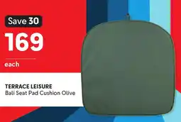 Makro TERRACE LEISURE Bali Seat Pad Cushion Olive offer