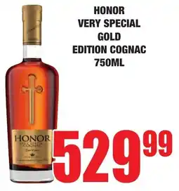 Boxer Liquors Honor very special gold edition cognac offer