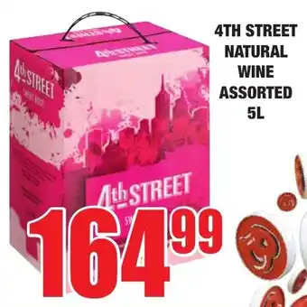 Boxer Liquors 4th street natural wine assorted offer
