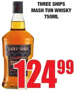 Boxer Liquors THREE SHIPS MASH TUN WHISKY offer