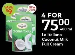 Oxford Freshmarket La Italiana Coconut Milk Full Cream offer