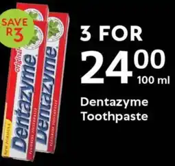 Oxford Freshmarket Dentazyme Toothpaste offer