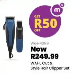 Shoprite WAHL Cut & Style Hair Clipper Set offer