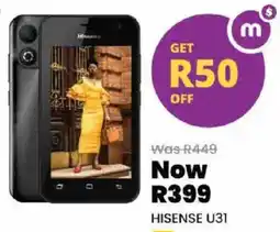 Shoprite Hisense U31 offer