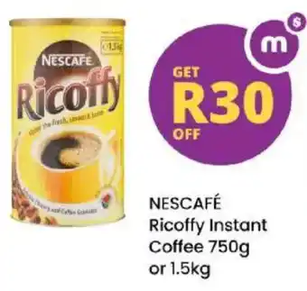 Shoprite NESCAFÉ Ricoffy Instant Coffee offer
