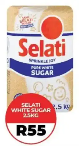 1UP Selati white sugar offer