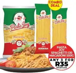 1UP Pasta joy spaghetti or macaroni offer