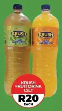 1UP Krush fruit drink offer