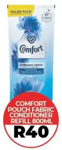 1UP Comfort pouch fabric conditioner refill offer