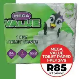 1UP Mega value toilet paper 1-ply offer