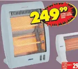 Shoprite Ottimo 2-bar quartz heater 800w offer