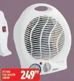 Shoprite Ottimo fan heater 2800w offer