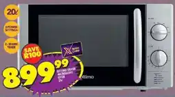 Shoprite Ottimo silver microwave oven offer