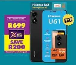 Shoprite Hisense U61 Smartphone 3G offer