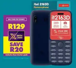 Shoprite Itel 2163D Feature phone offer
