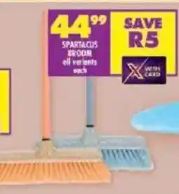 Shoprite Spartacus broom offer