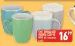 Shoprite Knit embossed george coffee mug offer