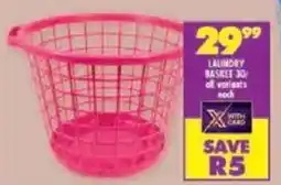 Shoprite Laundry basket offer
