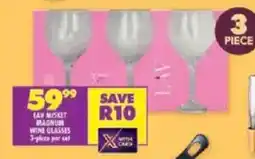 Shoprite Lav misket magnum wine glasses offer