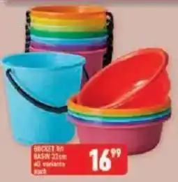 Shoprite Bucket/ Basin offer